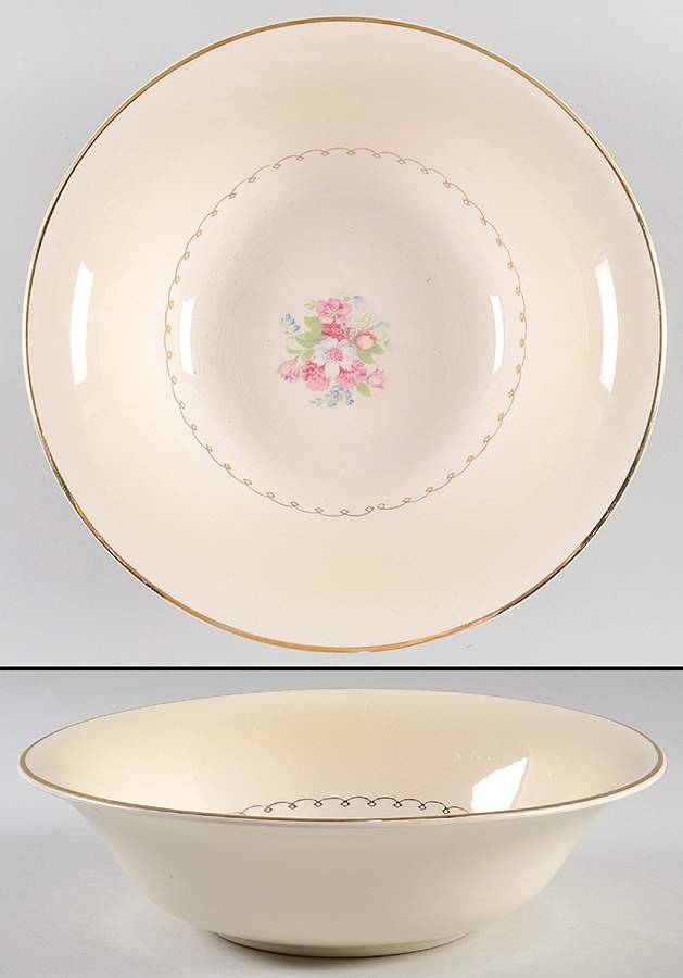 PCP32 8" Round Vegetable Bowl by Paden City-1