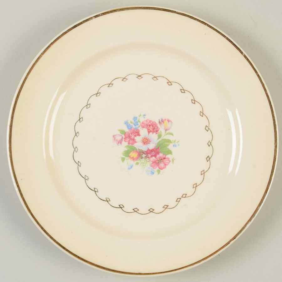 PCP32 Bread & Butter Plate by Paden City-1