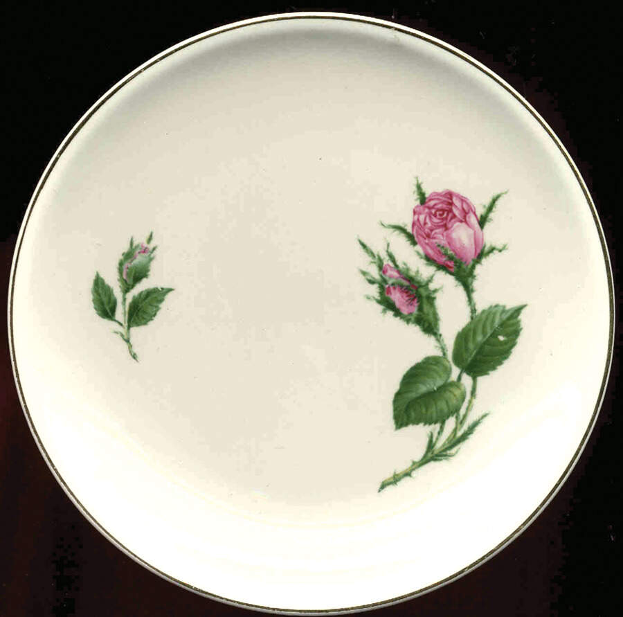 PCP33 Bread & Butter Plate by Paden City-1