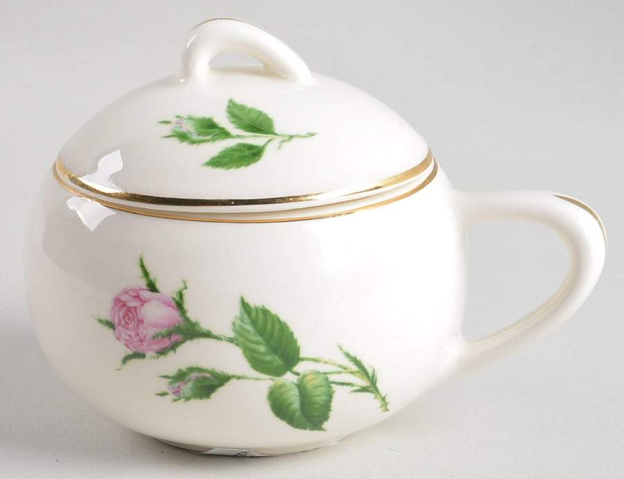PCP33 Sugar Bowl & Lid by Paden City-1