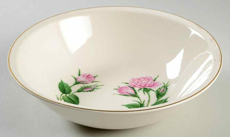 PCP33 8" Round Vegetable Bowl by Paden City-1