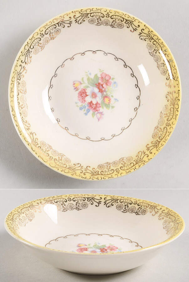 PCP35 Fruit/Dessert (Sauce) Bowl by Paden City-1