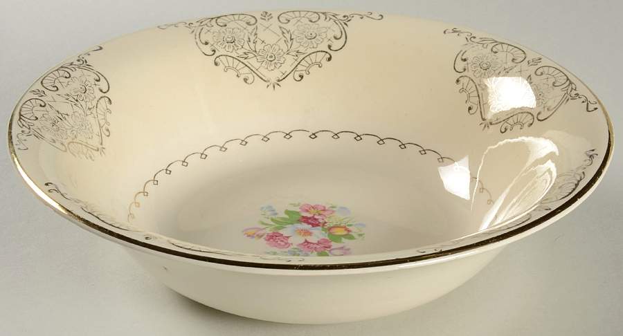 PCP4 8" Round Vegetable Bowl by Paden City-1