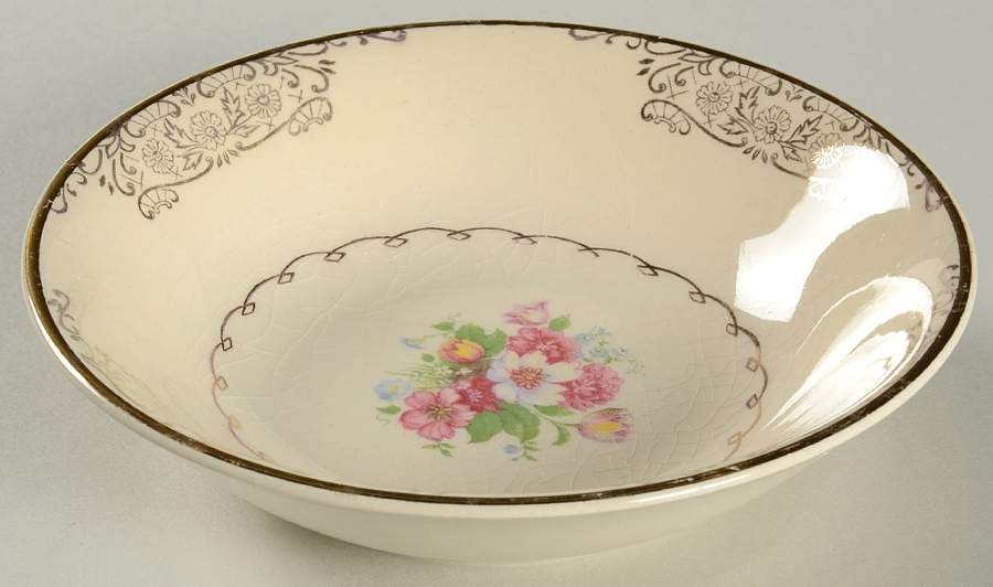 PCP4 Fruit/Dessert (Sauce) Bowl by Paden City-1