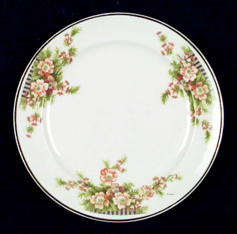 PCP41 Bread & Butter Plate by Paden City-1