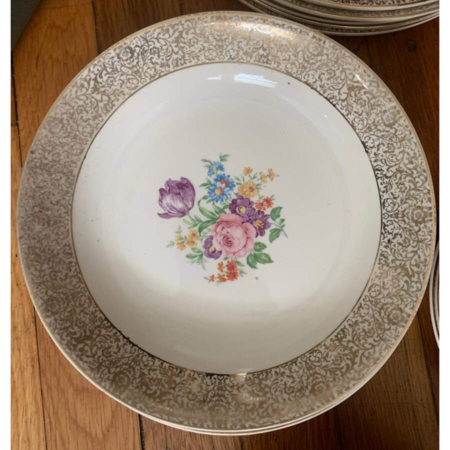 PCP43 Coupe Soup Bowl by Paden City-1