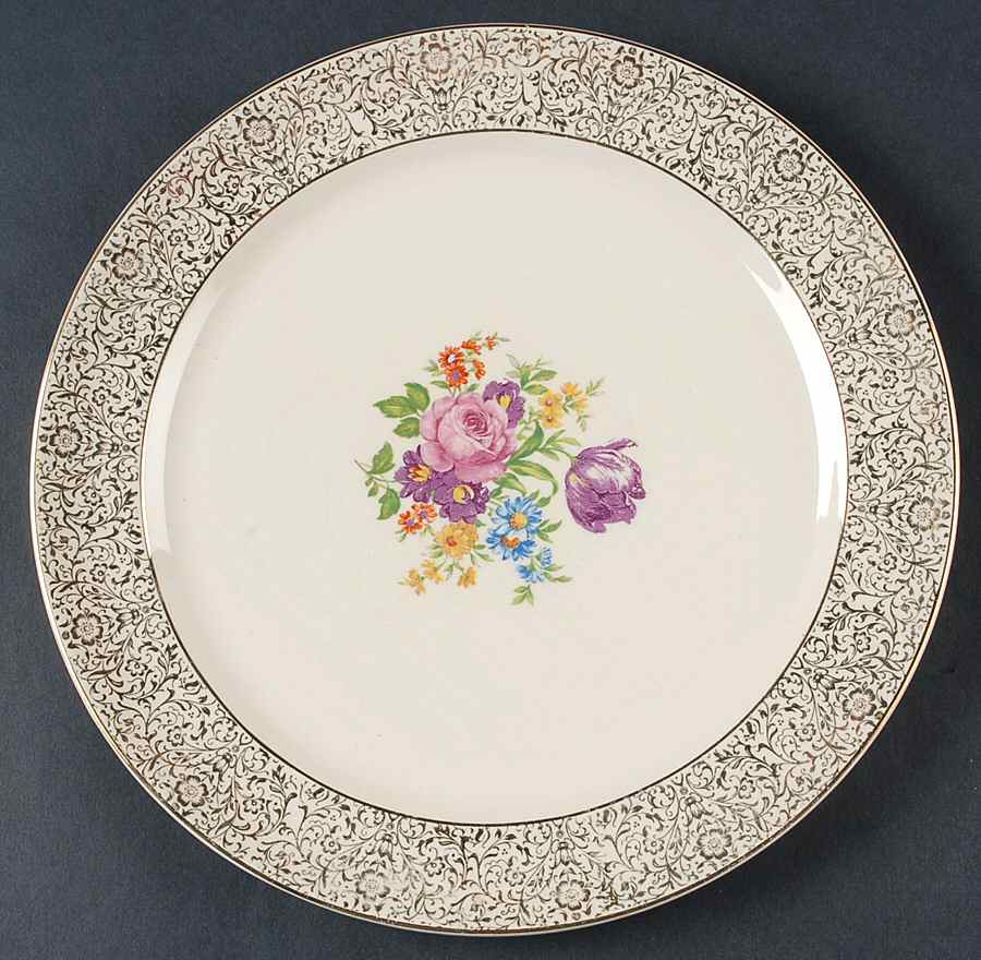 PCP43 Luncheon Plate by Paden City-1