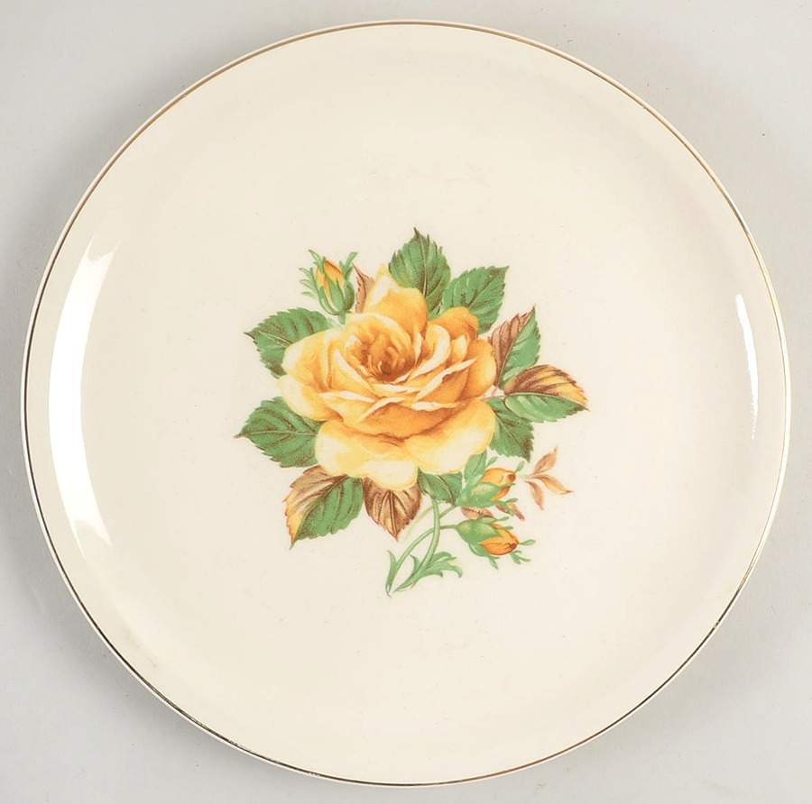 PCP47 Luncheon Plate by Paden City-1