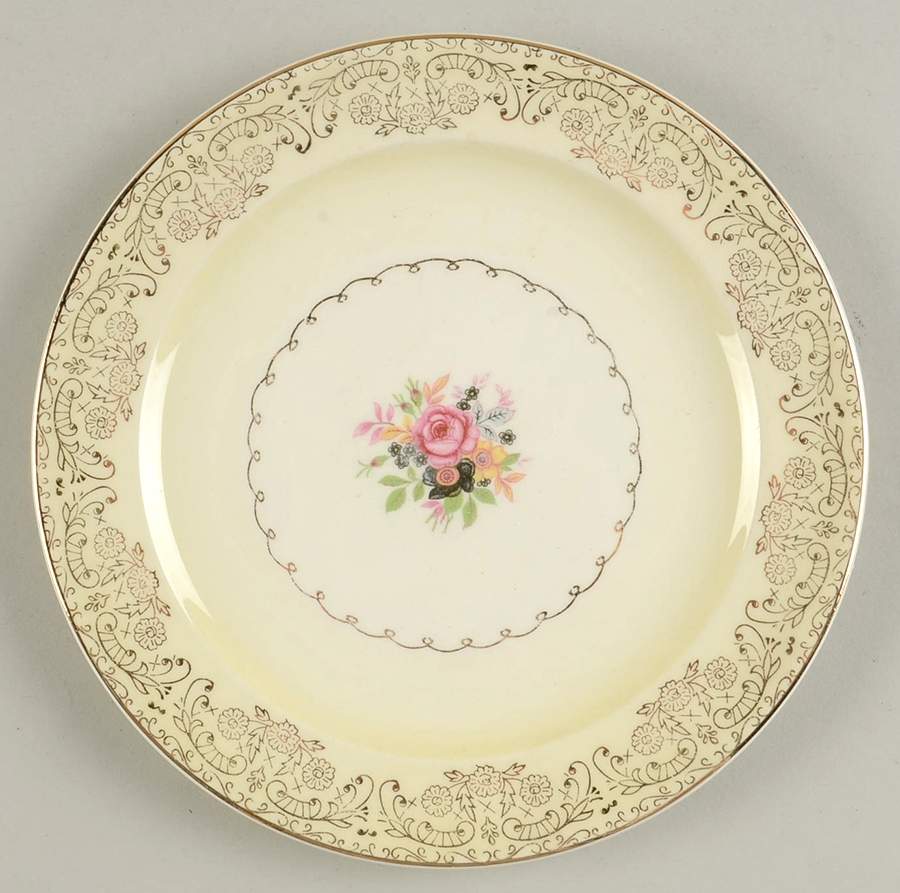 PCP48 Salad Plate by Paden City-1