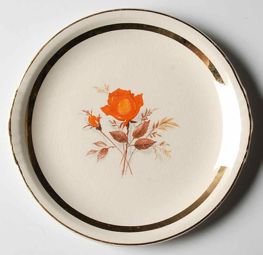 PCP5 Salad Plate by Paden City-1