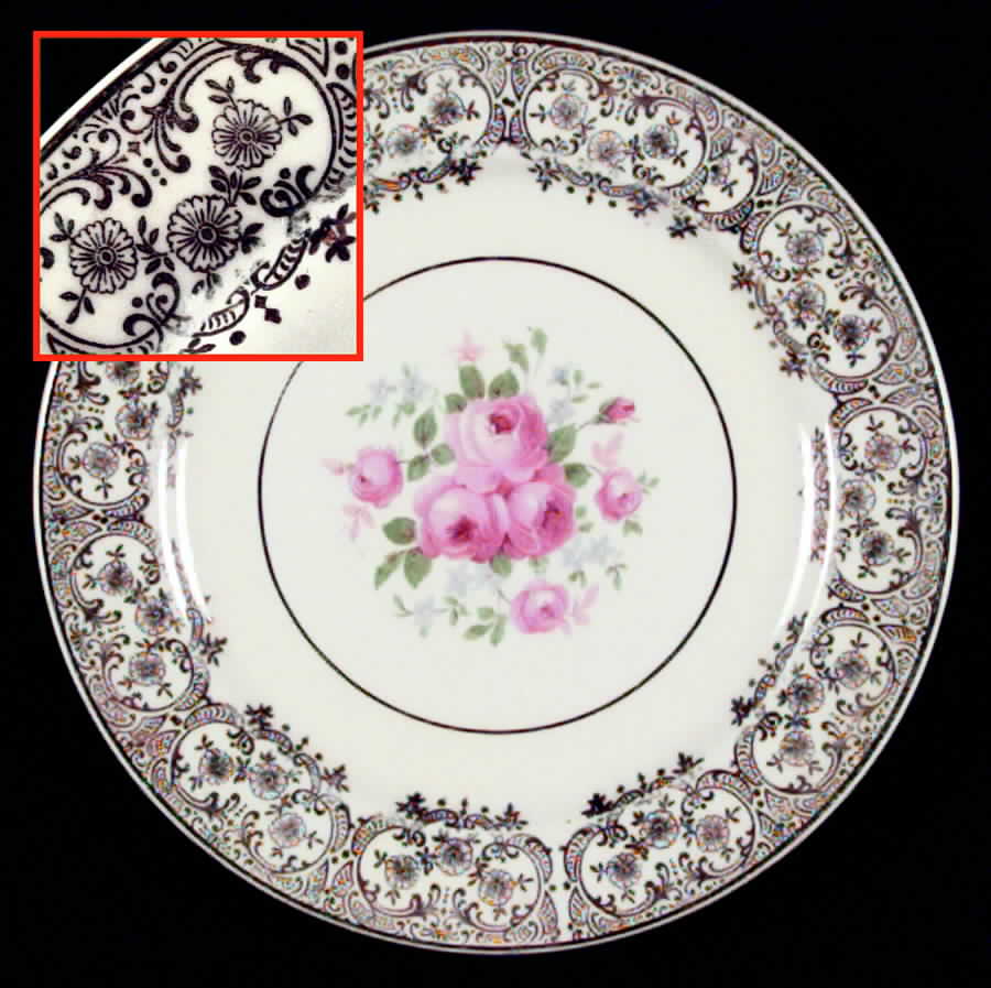 PCP54 Salad Plate by Paden City-1
