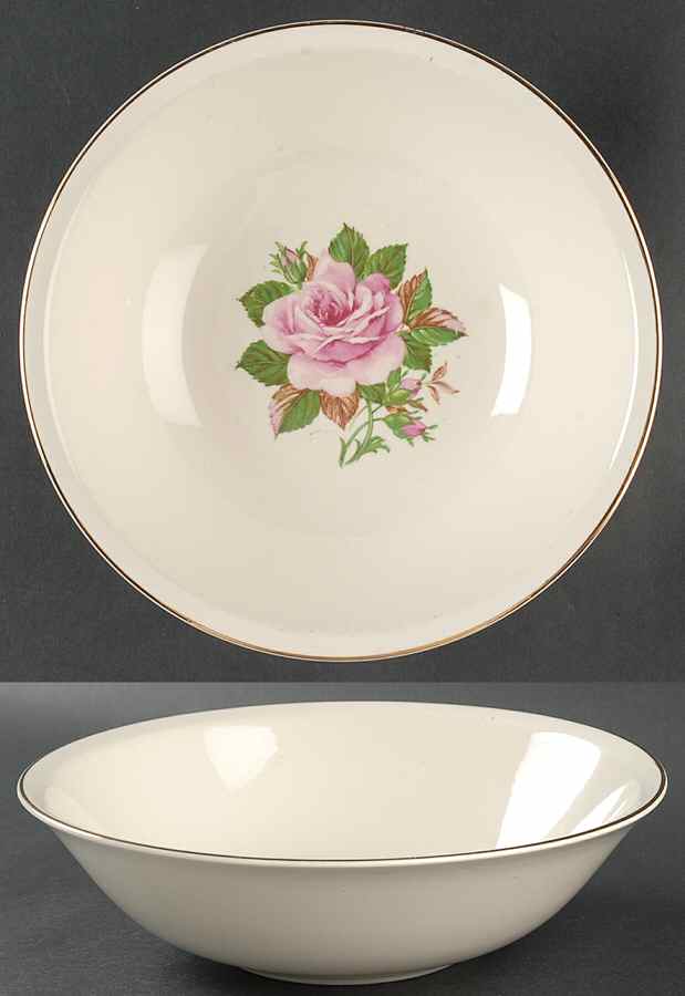 PCP6 8" Round Vegetable Bowl by Paden City-1