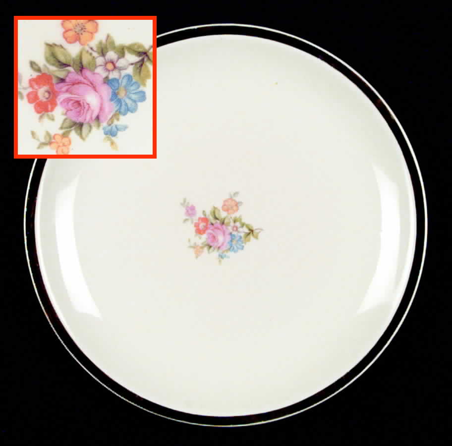 PCP61 Salad Plate by Paden City-1