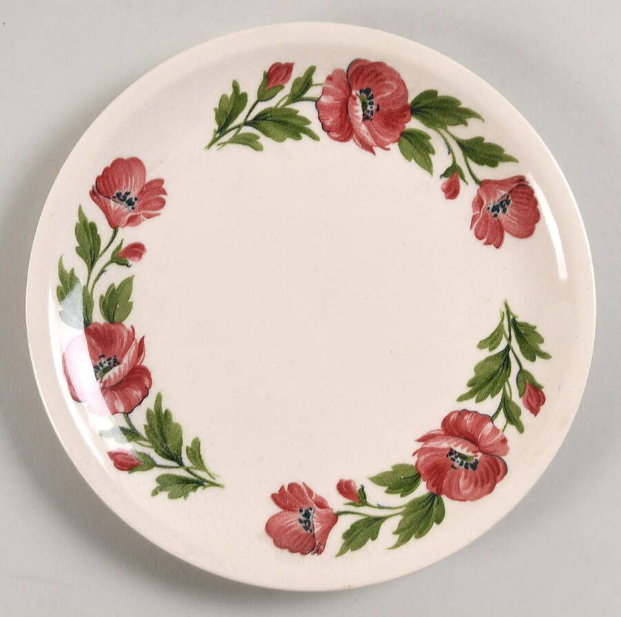 PCP69 Salad Plate by Paden City-1