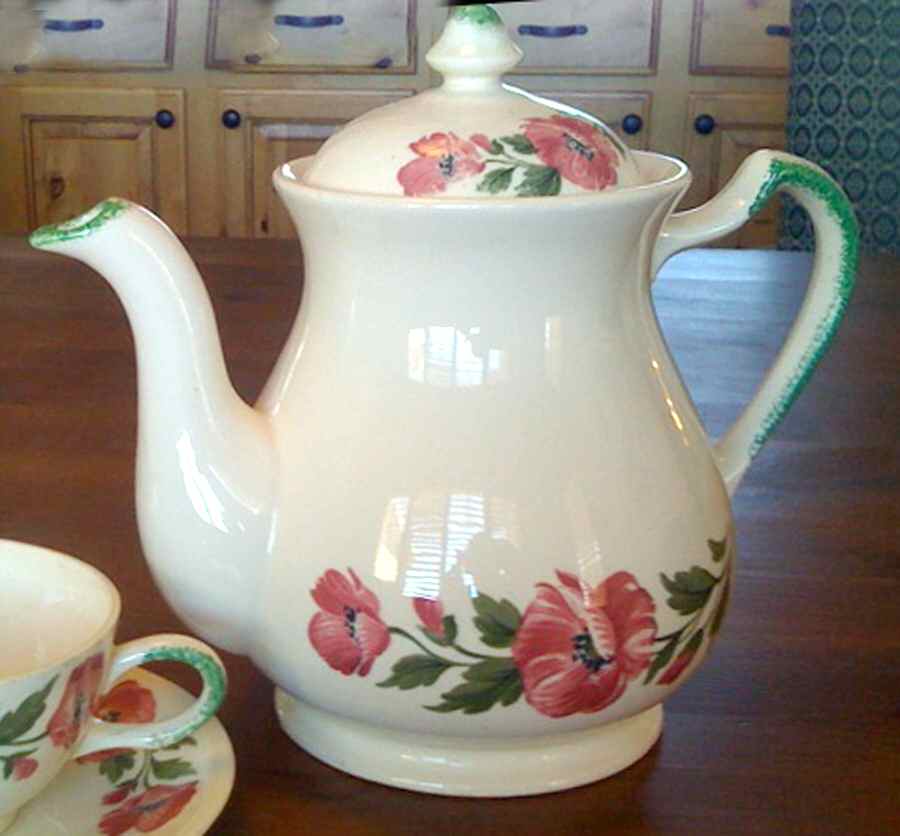 PCP69 Teapot & Lid by Paden City-1