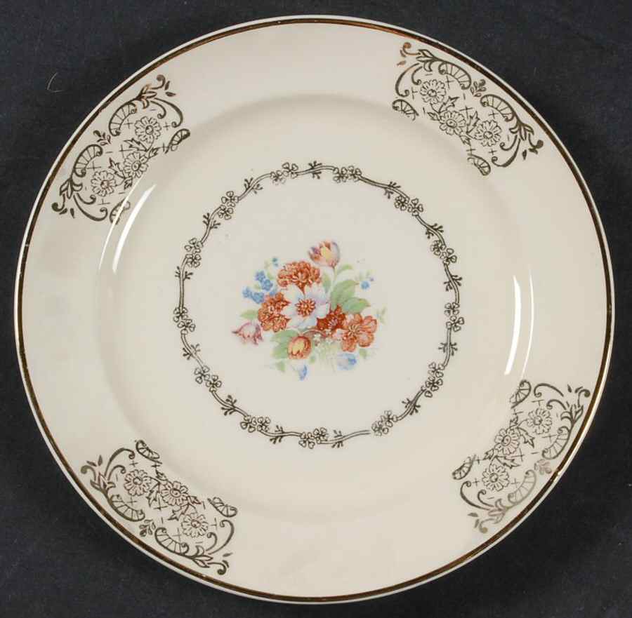 PCP71 Bread & Butter Plate by Paden City-1