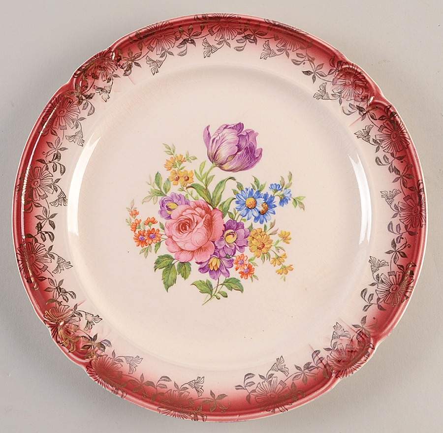 PCP72 Luncheon Plate by Paden City-1