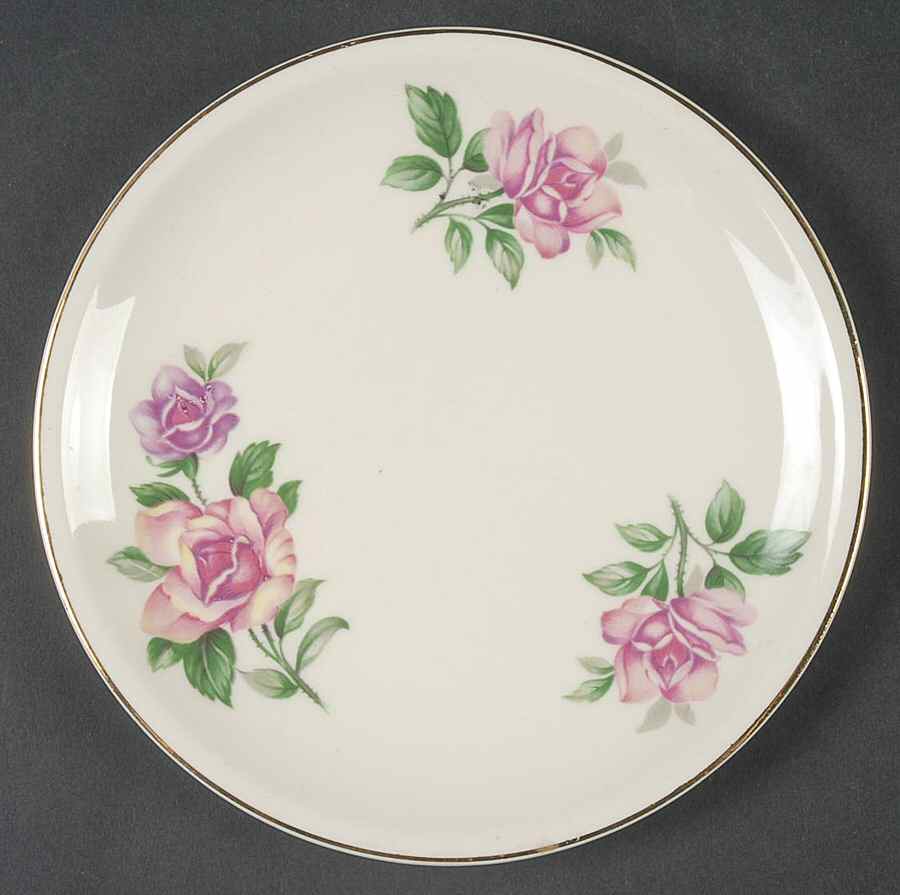 PCP76 Bread & Butter Plate by Paden City-1