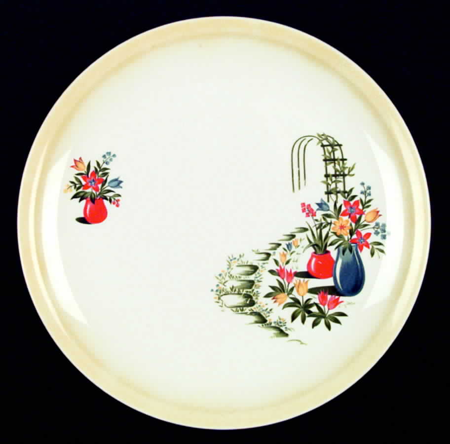 PCP77 Dinner Plate by Paden City-1