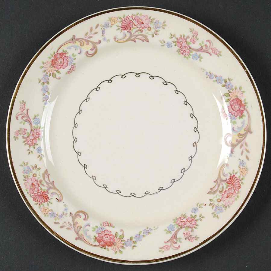 PCP79 Bread & Butter Plate by Paden City-1