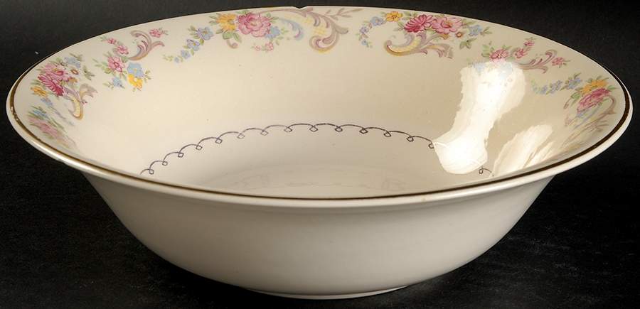 PCP79 8" Round Vegetable Bowl by Paden City-1