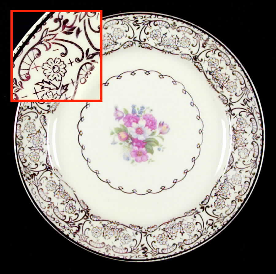 PCP82 Salad Plate by Paden City-1