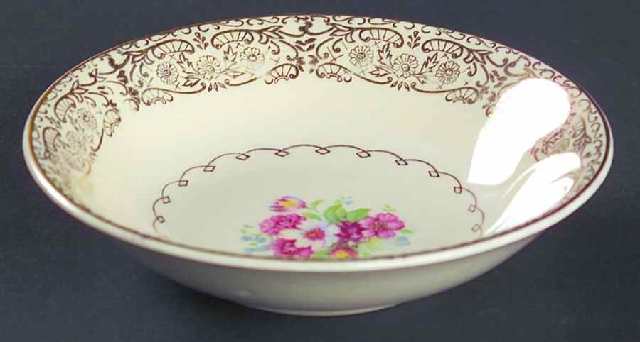 PCP82 Fruit/Dessert (Sauce) Bowl by Paden City-1