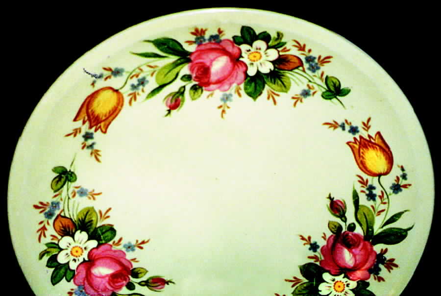 PCP86 Dinner Plate by Paden City-1