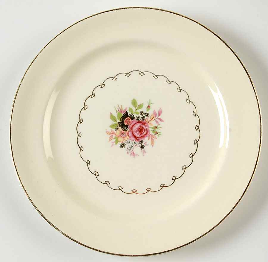 PCP88 Bread & Butter Plate by Paden City-1