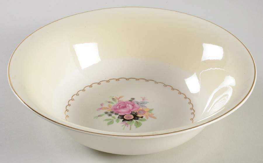 PCP88 8" Round Vegetable Bowl by Paden City-1