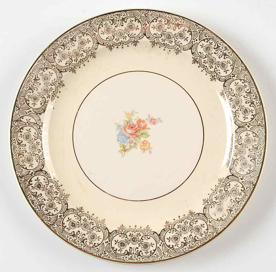 PCP9 Salad Plate by Paden City-1