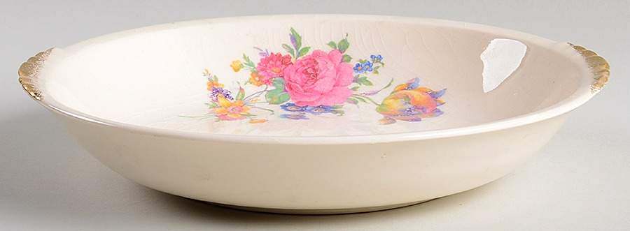 Rosalee Coupe Soup Bowl by Paden City-1