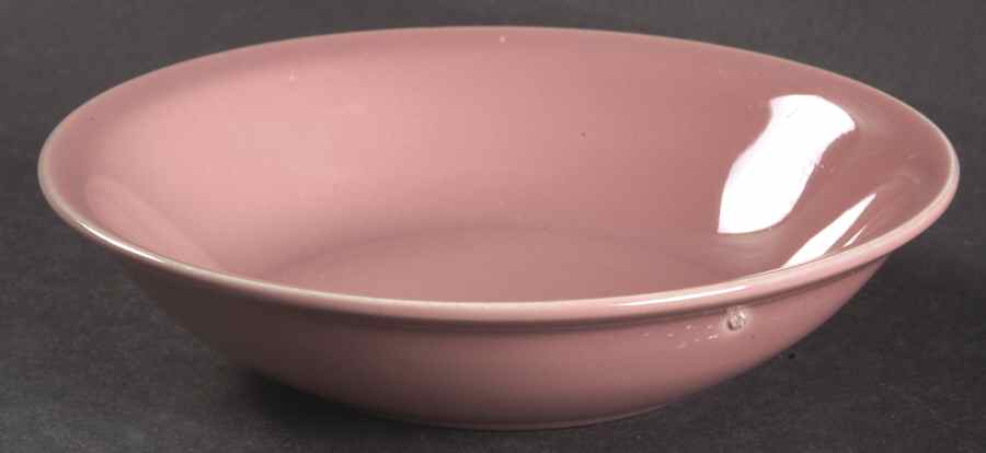 Shenandoah Pastels Pink Fruit/Dessert (Sauce) Bowl by Paden City-1