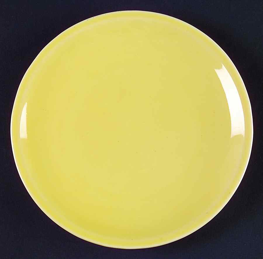 Shenandoah Pastels Yellow Bread & Butter Plate by Paden City-1