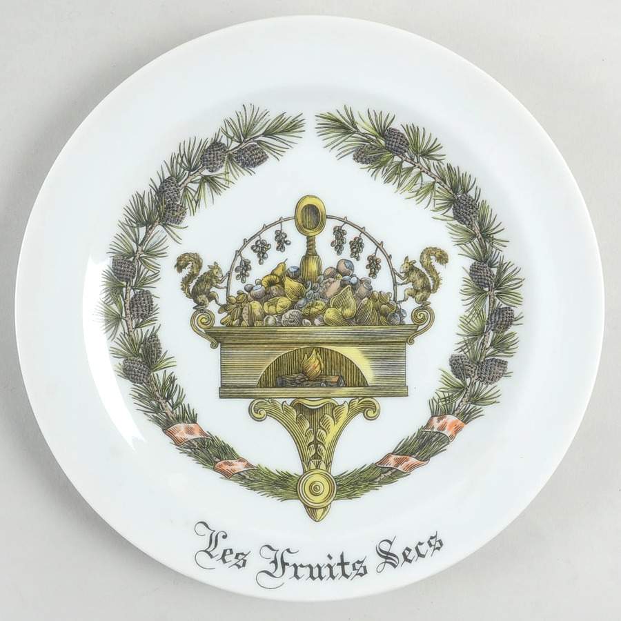 Chambord Salad Plate by Porcelaine d'Auteuil-1