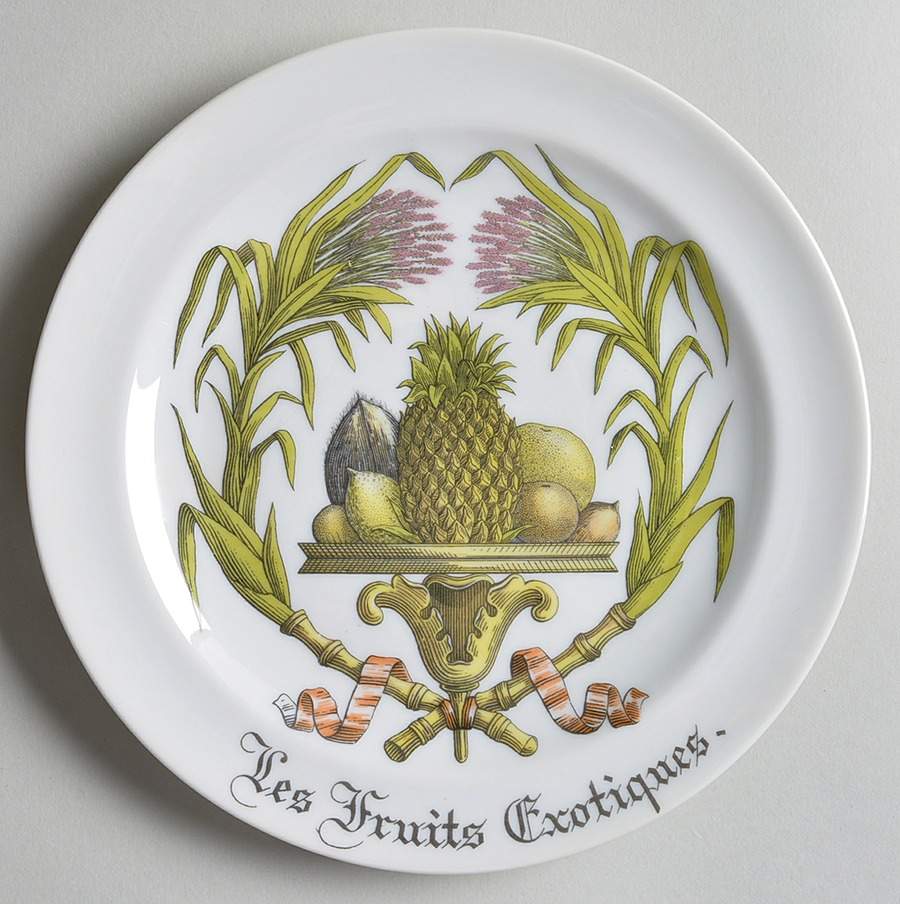 Chambord Salad Plate by Porcelaine d'Auteuil-1