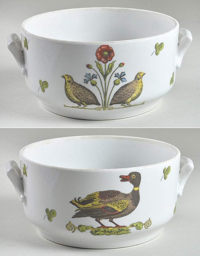 Chambord 1.25 Qt Round Casserole No Lid by Porcelaine d'Auteuil-1