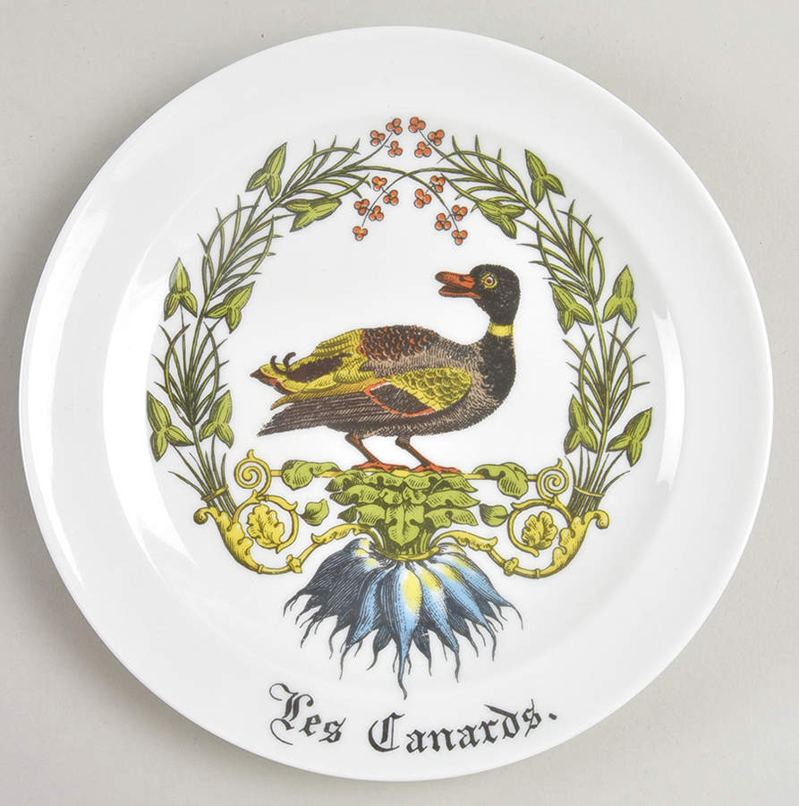 Chambord Salad Plate by Porcelaine d'Auteuil-1