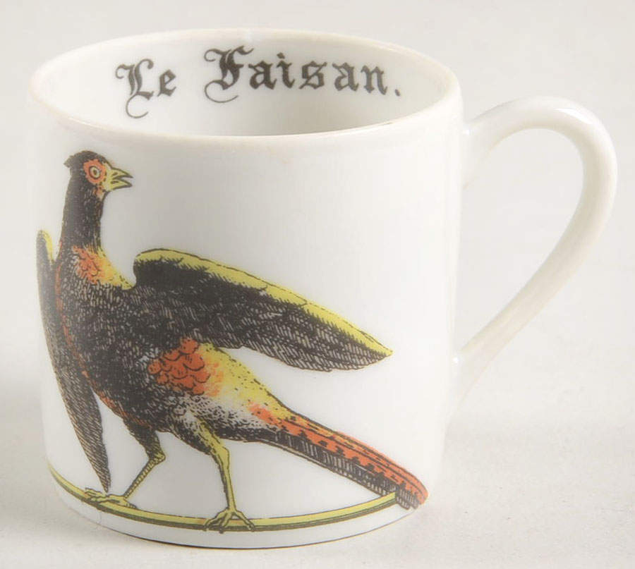 Chambord Flat Demitasse Cup by Porcelaine d'Auteuil-1