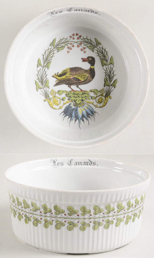 Chambord 7" Souffle by Porcelaine d'Auteuil-1