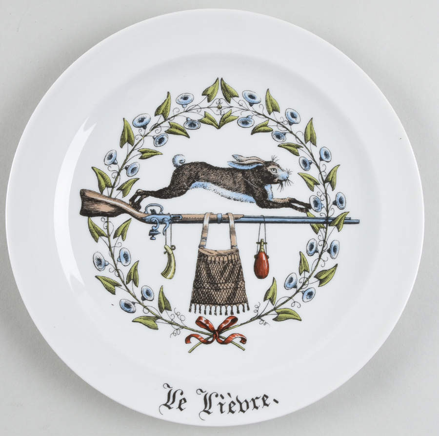 Chambord Luncheon Plate by Porcelaine d'Auteuil-1