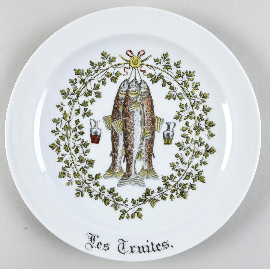 Chambord Luncheon Plate by Porcelaine d'Auteuil-1