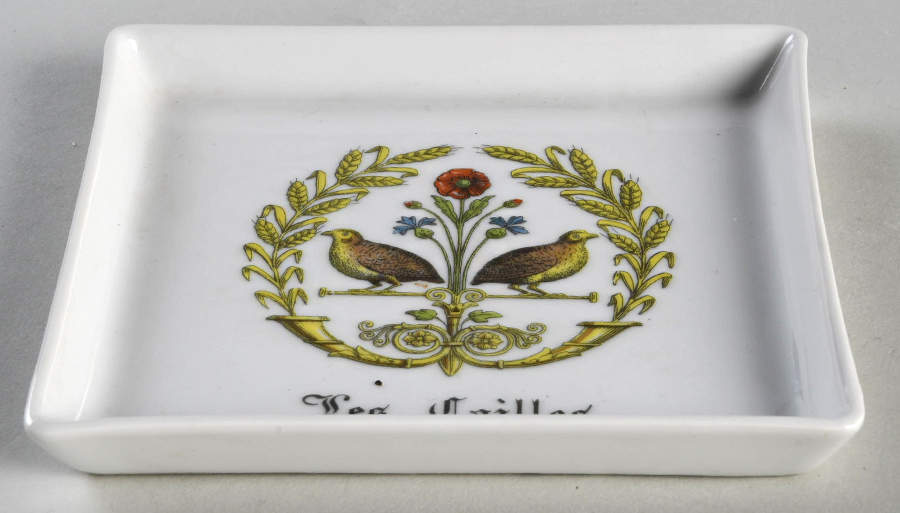 Chambord Condiment Tray by Porcelaine d'Auteuil-1