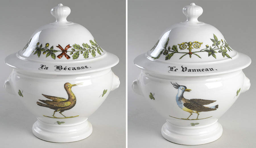 Chambord Round Covered Vegetable by Porcelaine d'Auteuil-1