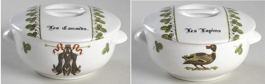 Chambord Individual Casserole & Lid by Porcelaine d'Auteuil-1