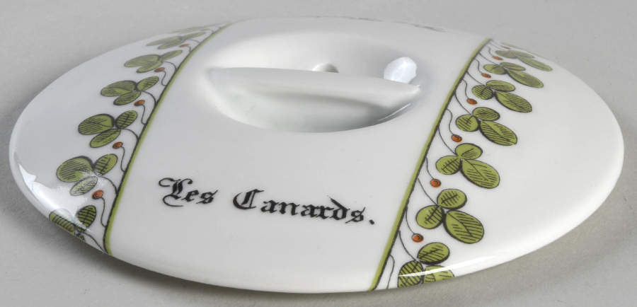 Chambord Lid for Individual Casserole by Porcelaine d'Auteuil-1