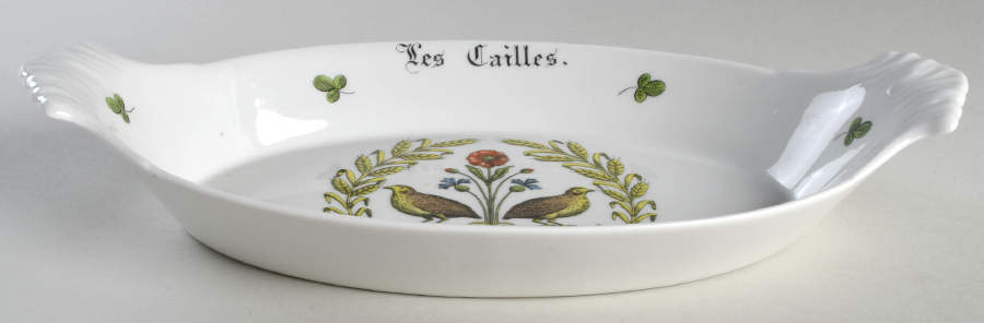 Chambord 13" Augratin by Porcelaine d'Auteuil-1
