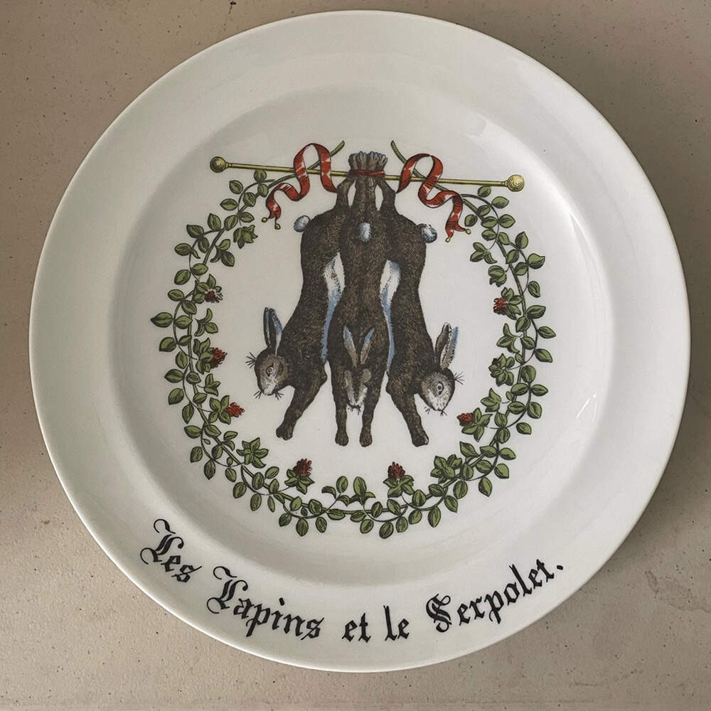 Chambord Luncheon Plate by Porcelaine d'Auteuil-1