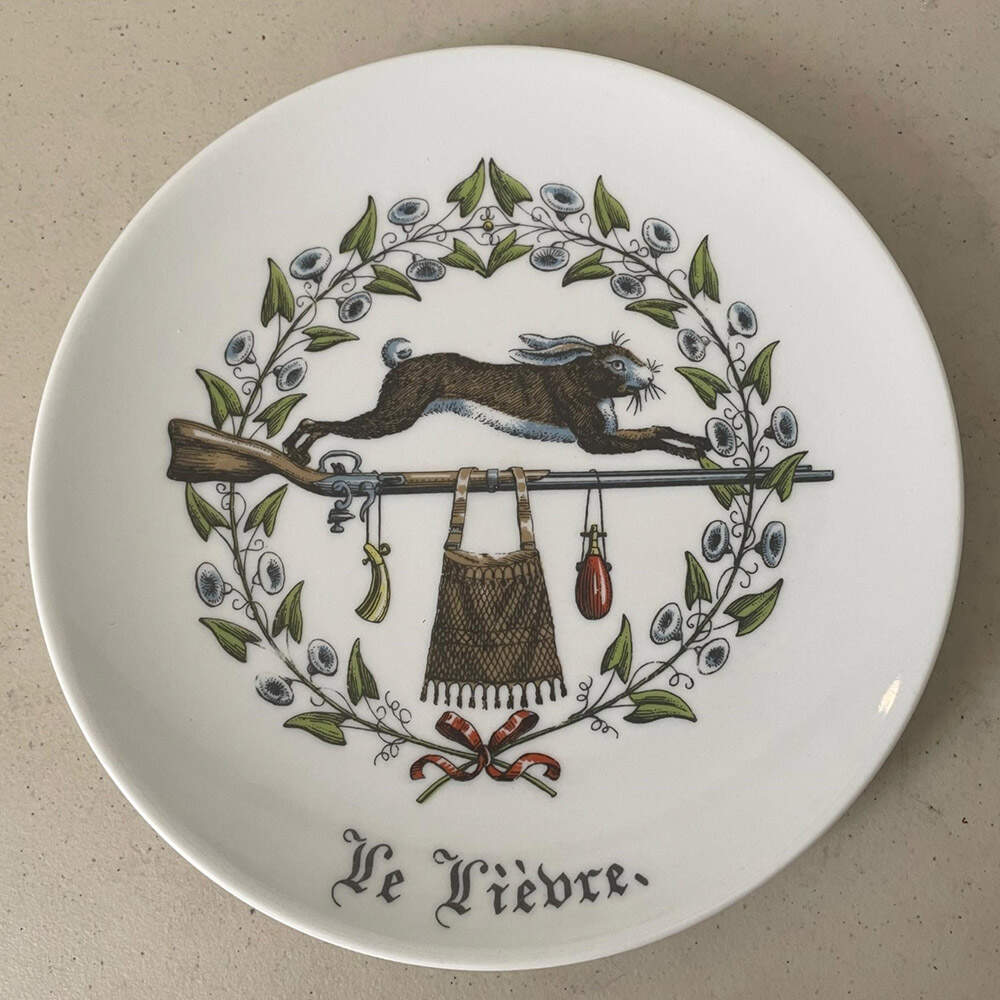 Chambord Coupe Luncheon Plate by Porcelaine d'Auteuil-1