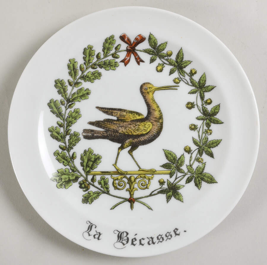 Chambord Salad Plate by Porcelaine d'Auteuil-1